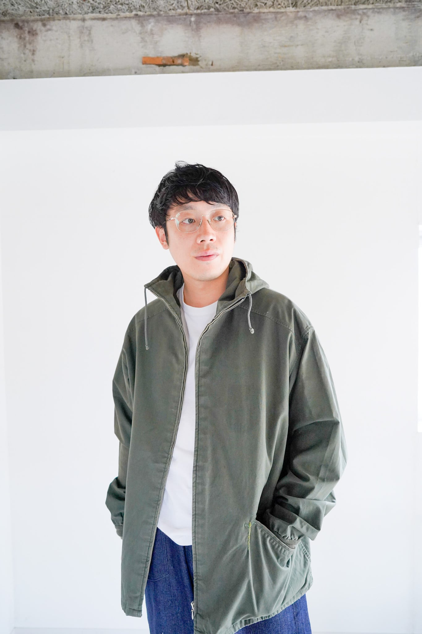 【1960-70s】"Stromeyer"Full-Zip Cotton Alpine Smock / 6-57