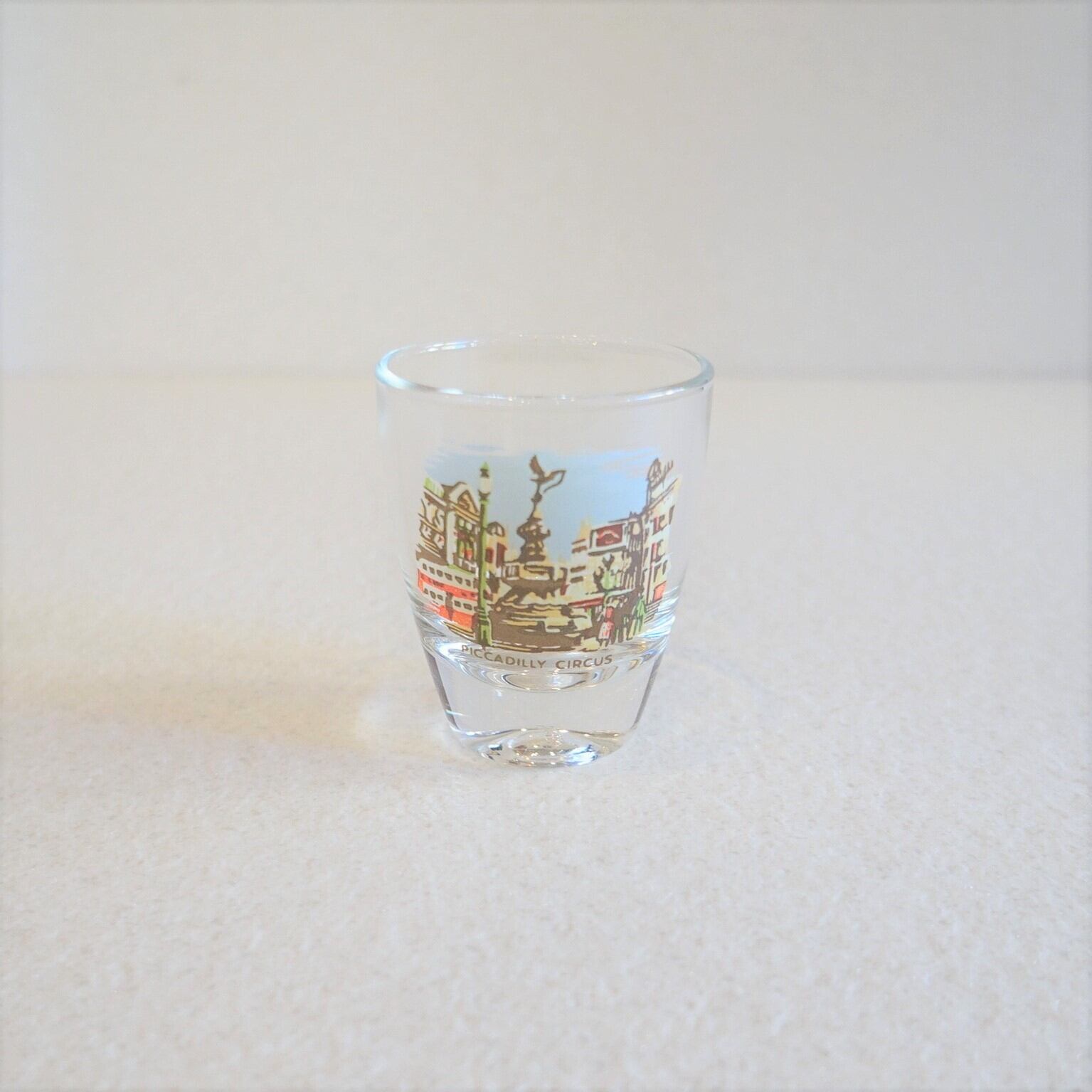 ロンドンのランドマークが描かれたショットグラス 6個セット 純喫茶家具の村田商會