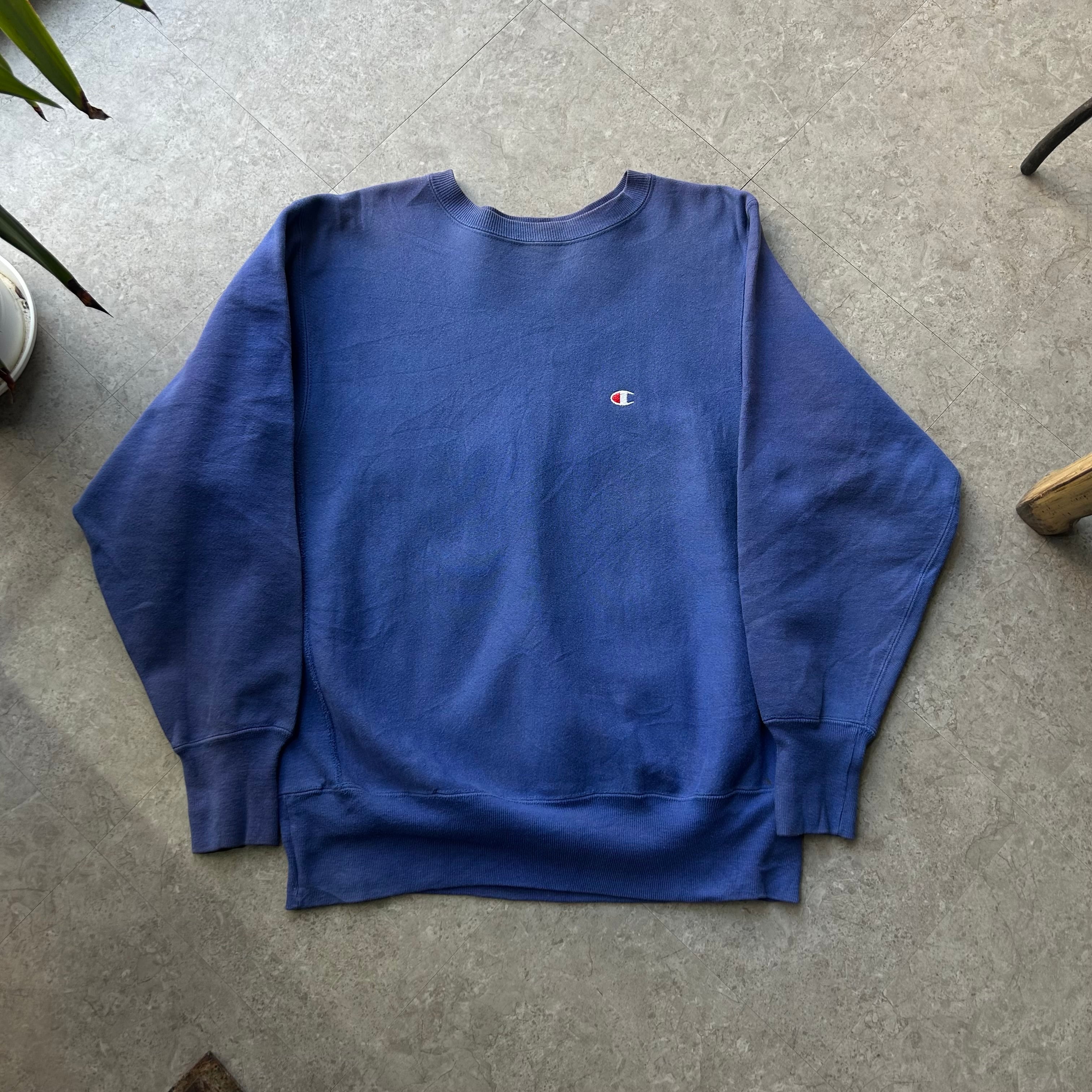 90s Champion R/W sweat "Blue"【仙台店】