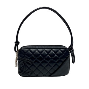 CHANEL シャネル カンボンライン ワンショルダーバッグ ブラック 9496-202301