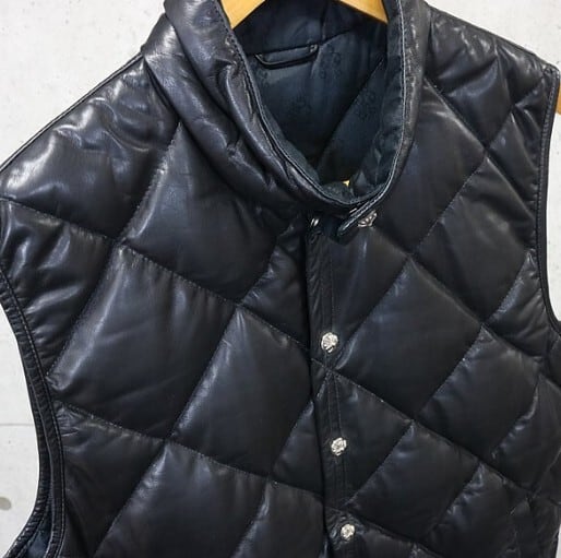 CHROME HEARTS クロムハーツ TEENAGE KICKS ダウンベスト CHROME HEARTS クロムハーツ TEENAGE KICKS ダウンベスト