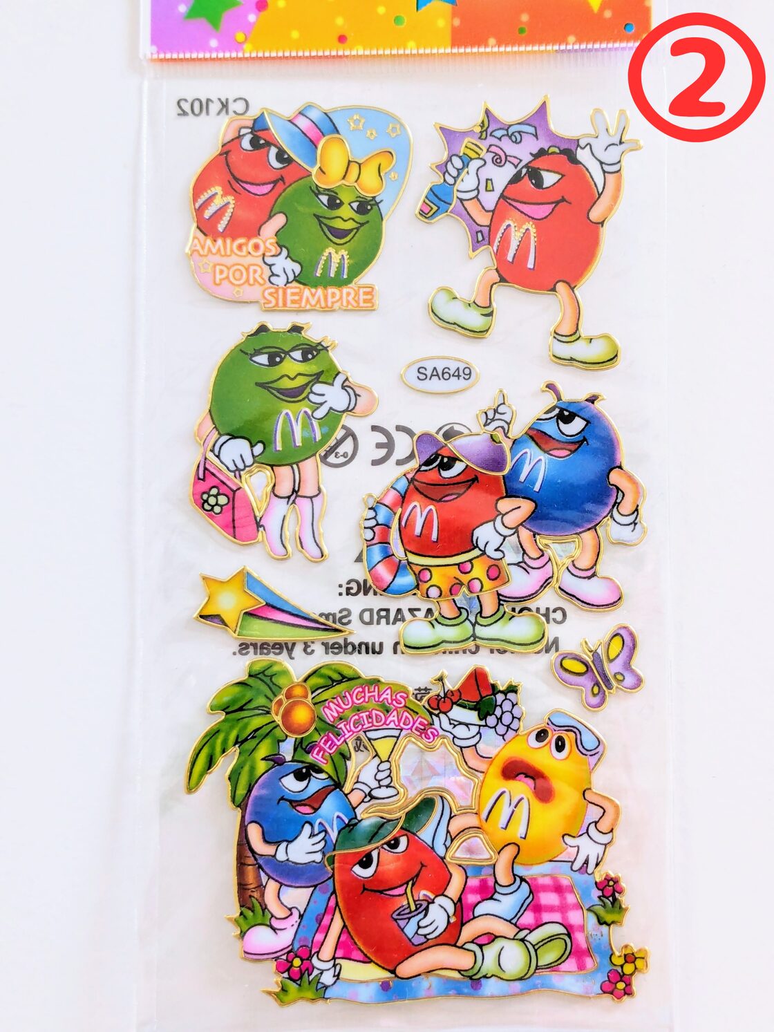 送料無料!!【エムアンドエムズ（M&M'S）☆ ステッカー】各種