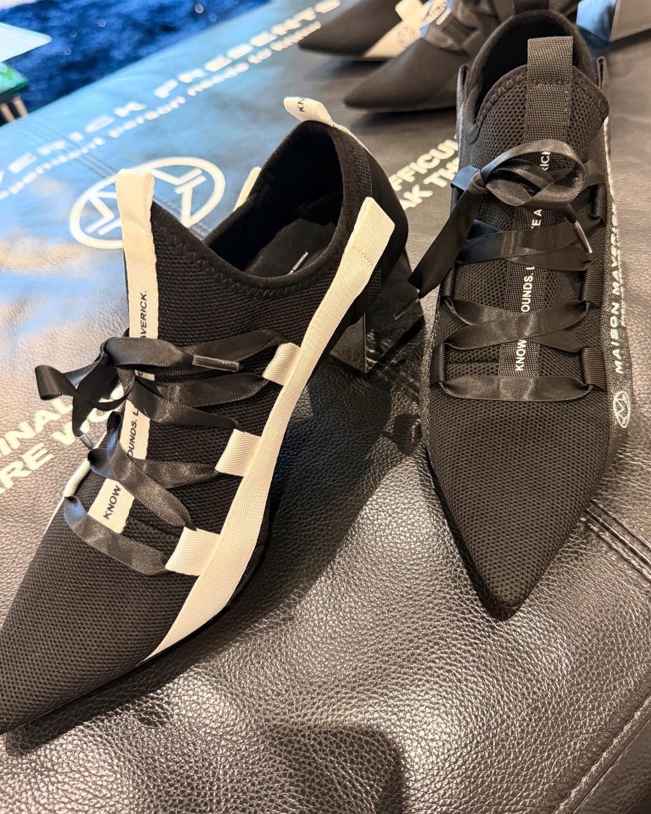 メゾンマヴェリックプレゼンツ  Speed Sneaker Block Heels