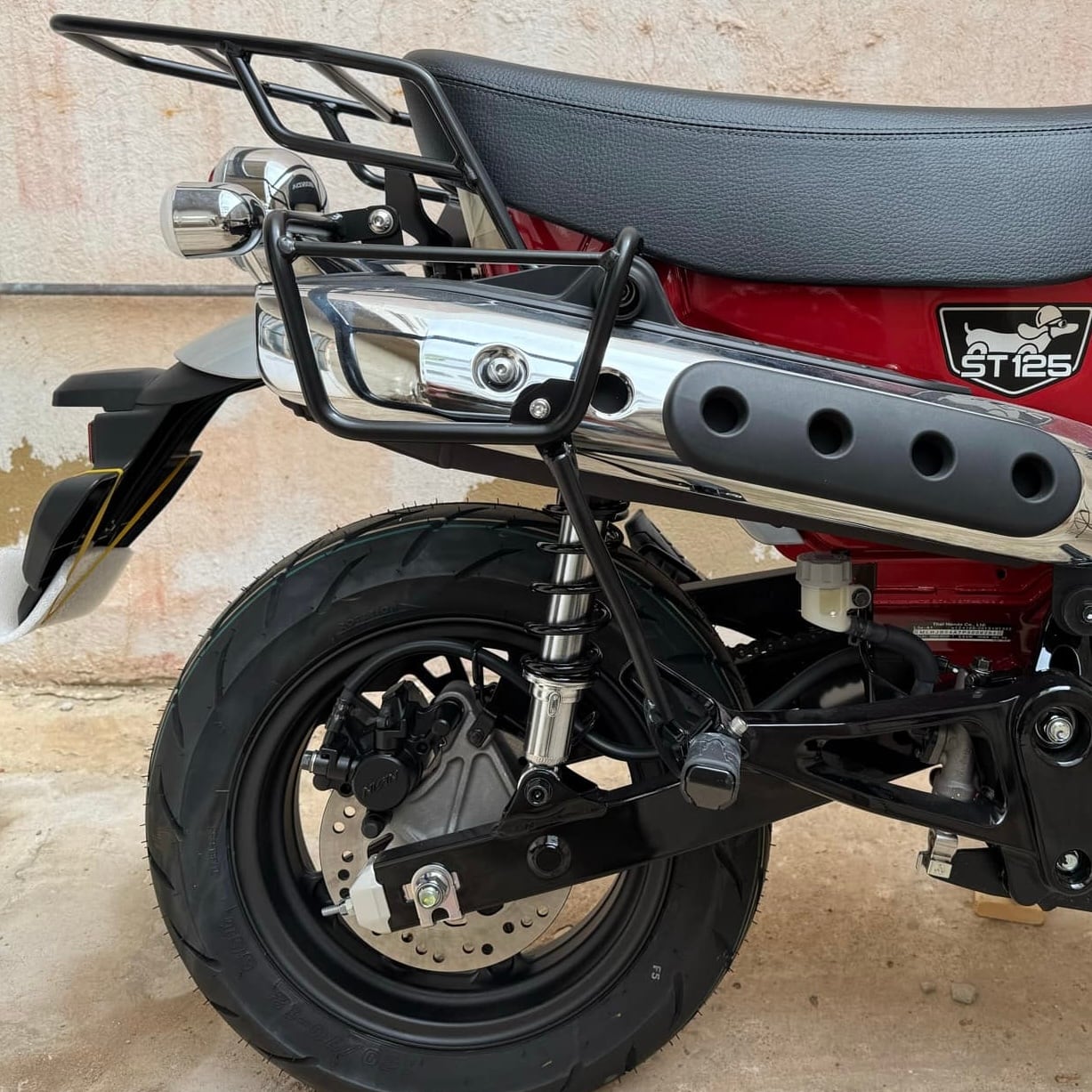 HONDA Dax125用ブラケット 左右セット ブラック Klickfix対応 | La