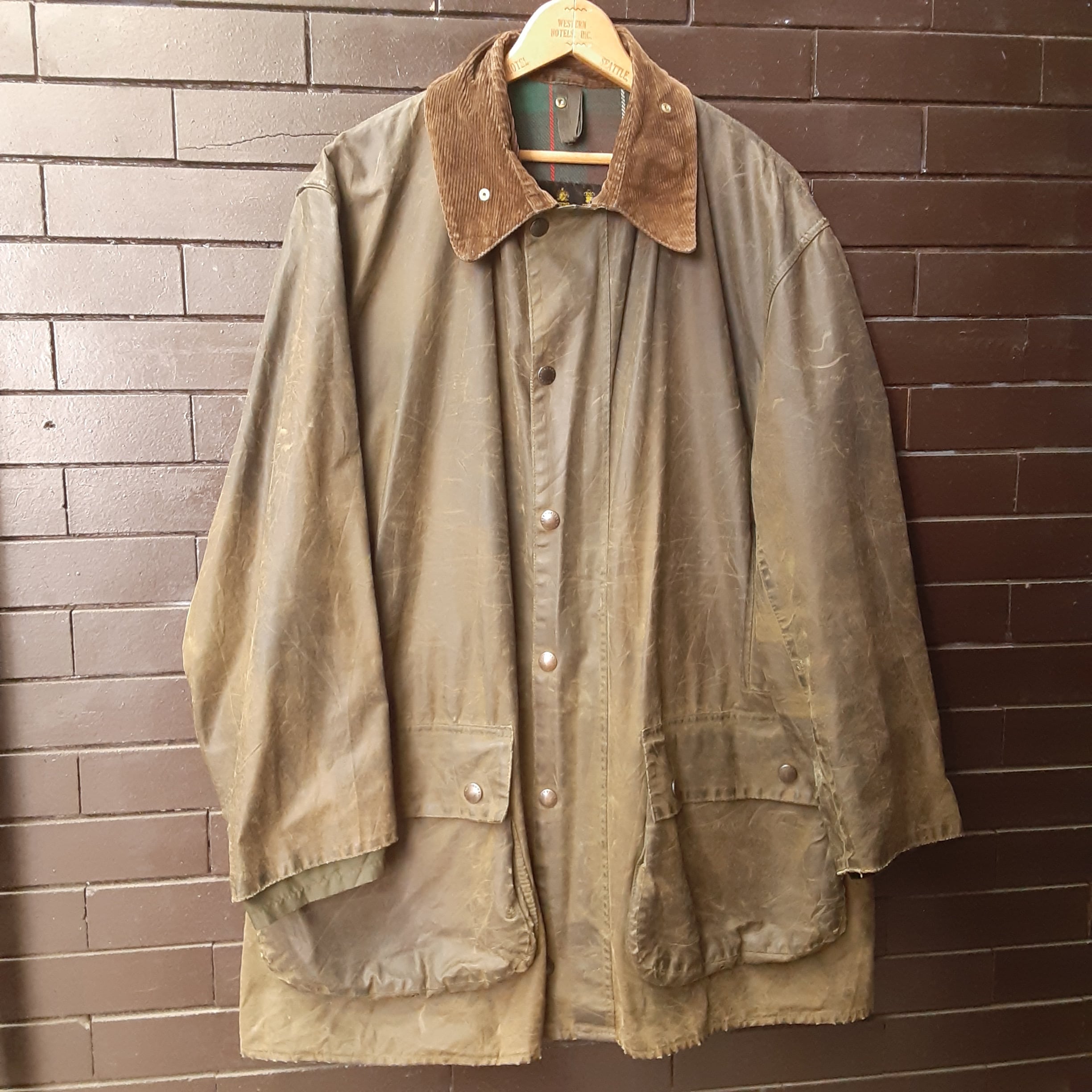 Barbour Northumbria" Waxed Cotton Jacket "バブアー ノーザンブリア