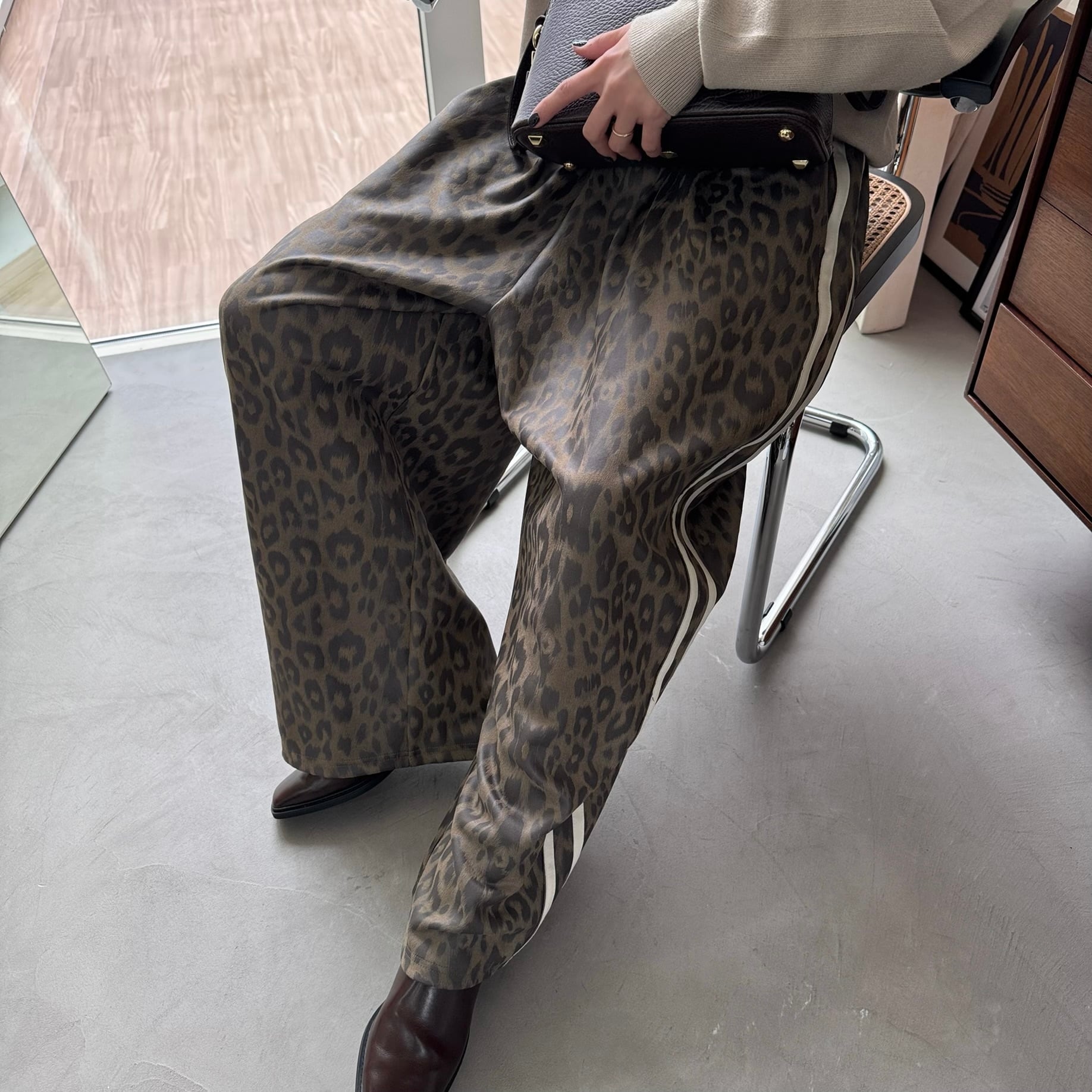 Leopard Luxe track PT/beige | CFT.