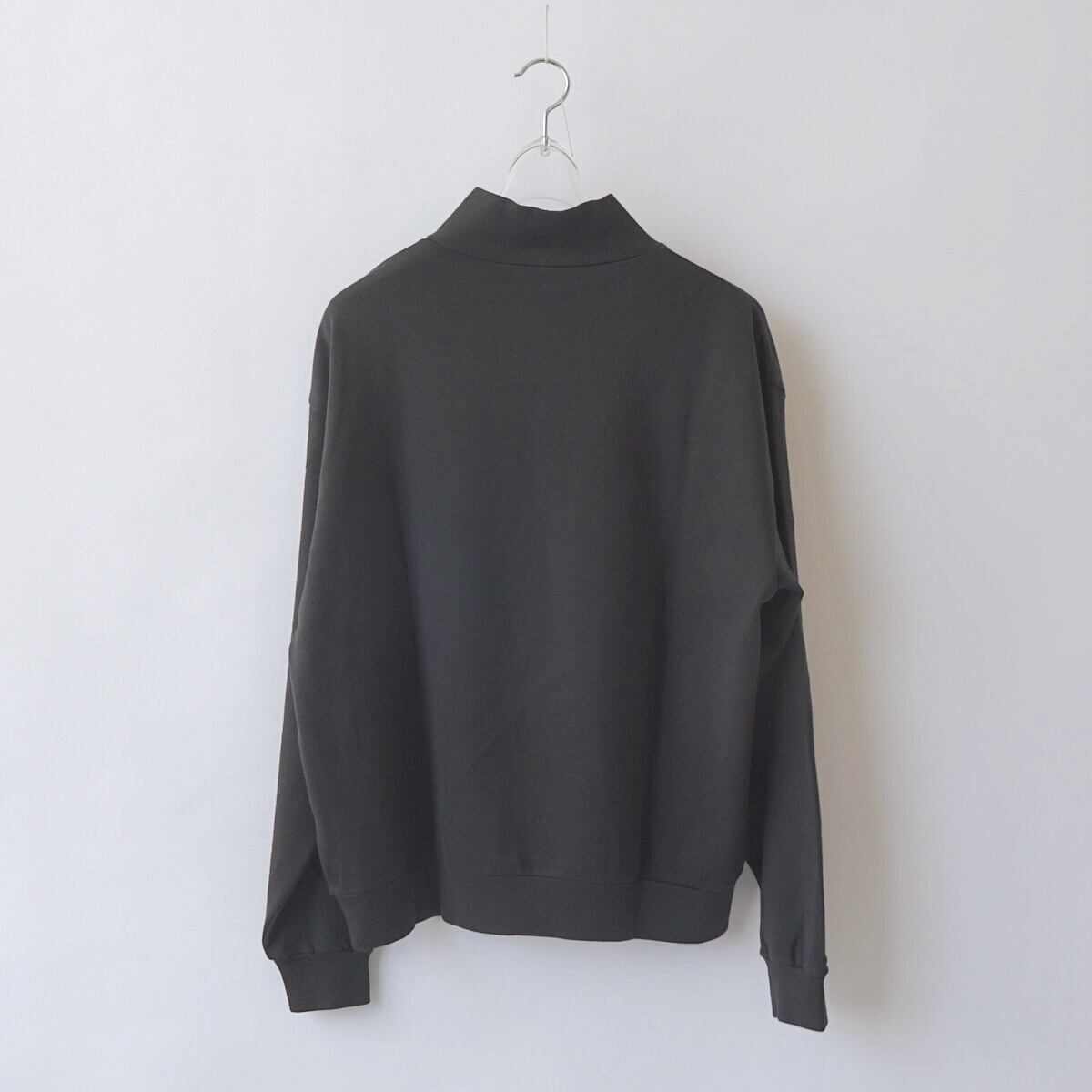 AURALEE/オーラリー・SUPER HIGH GAUGE HALF ZIP P/O | a flat shop