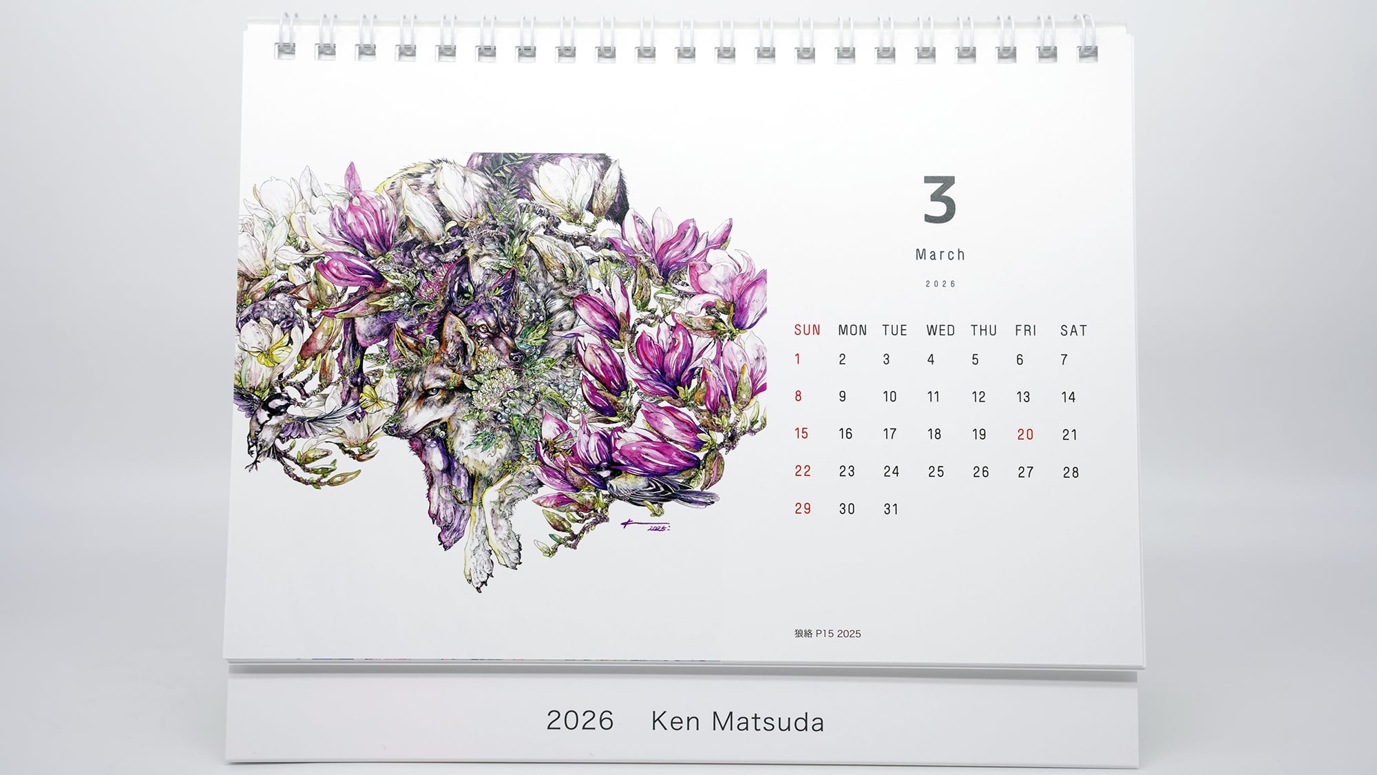 マツダケン卓上カレンダー2026 | KEN MATSUDA ONLINE STORE