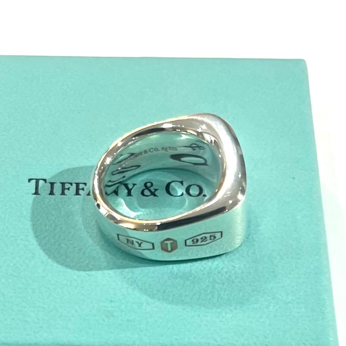 希少【TIFFANY&CO】【17号】2949 T & CO MAKERS メイカーズ シグネット