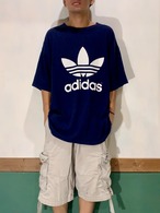 90's adidas Logo T-Shirt Made in USA【XL】