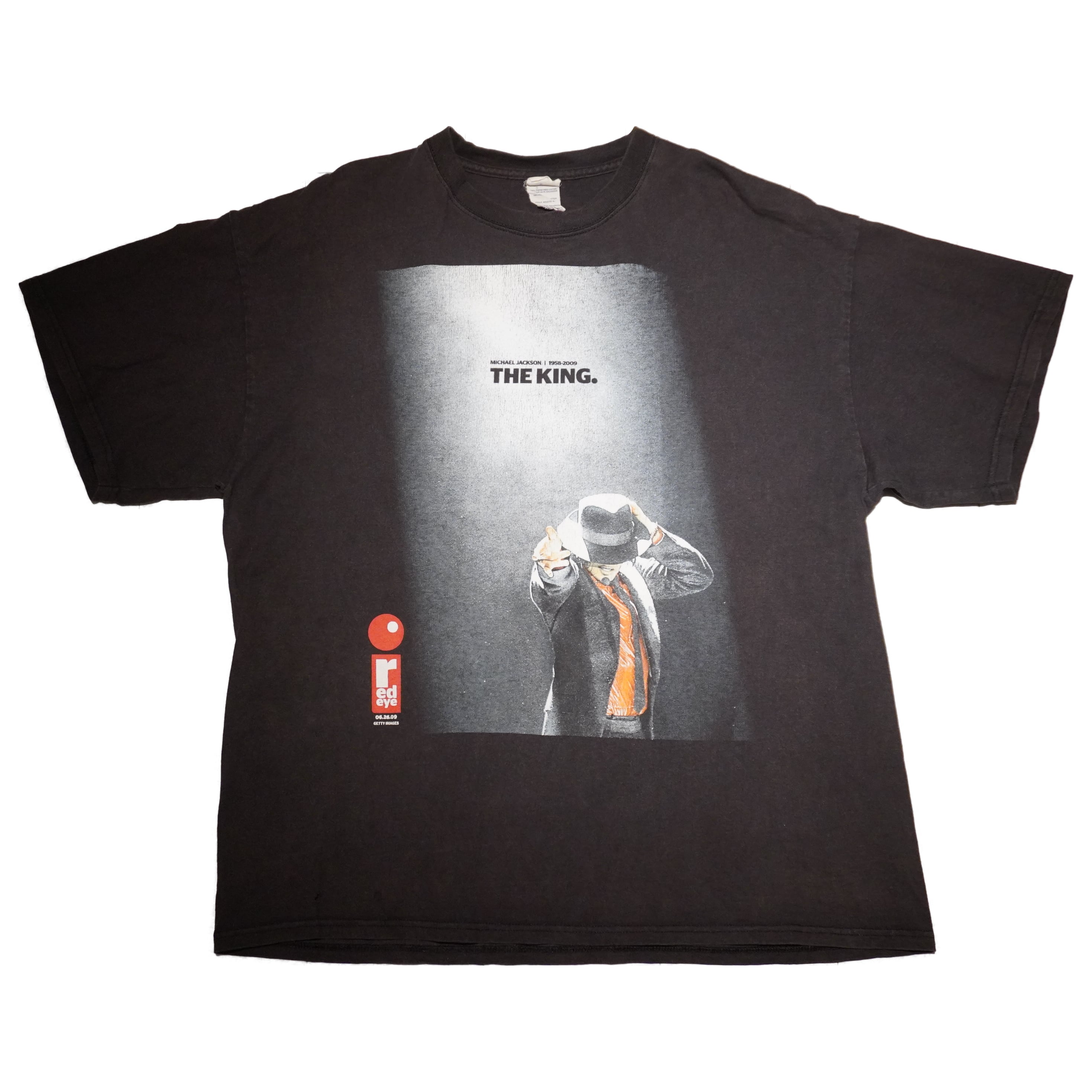 Michael Jackson The King 追悼ヴィンテージTシャツ (マイケル