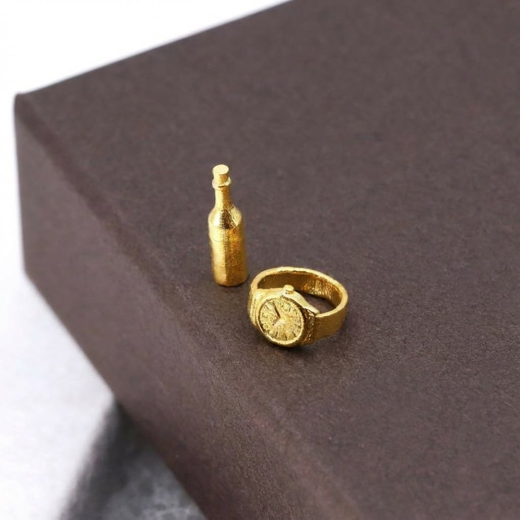 純金ギフト 約1g シャンパン 指先サイズの芸術品 JUNGOLD | JUNGOLD