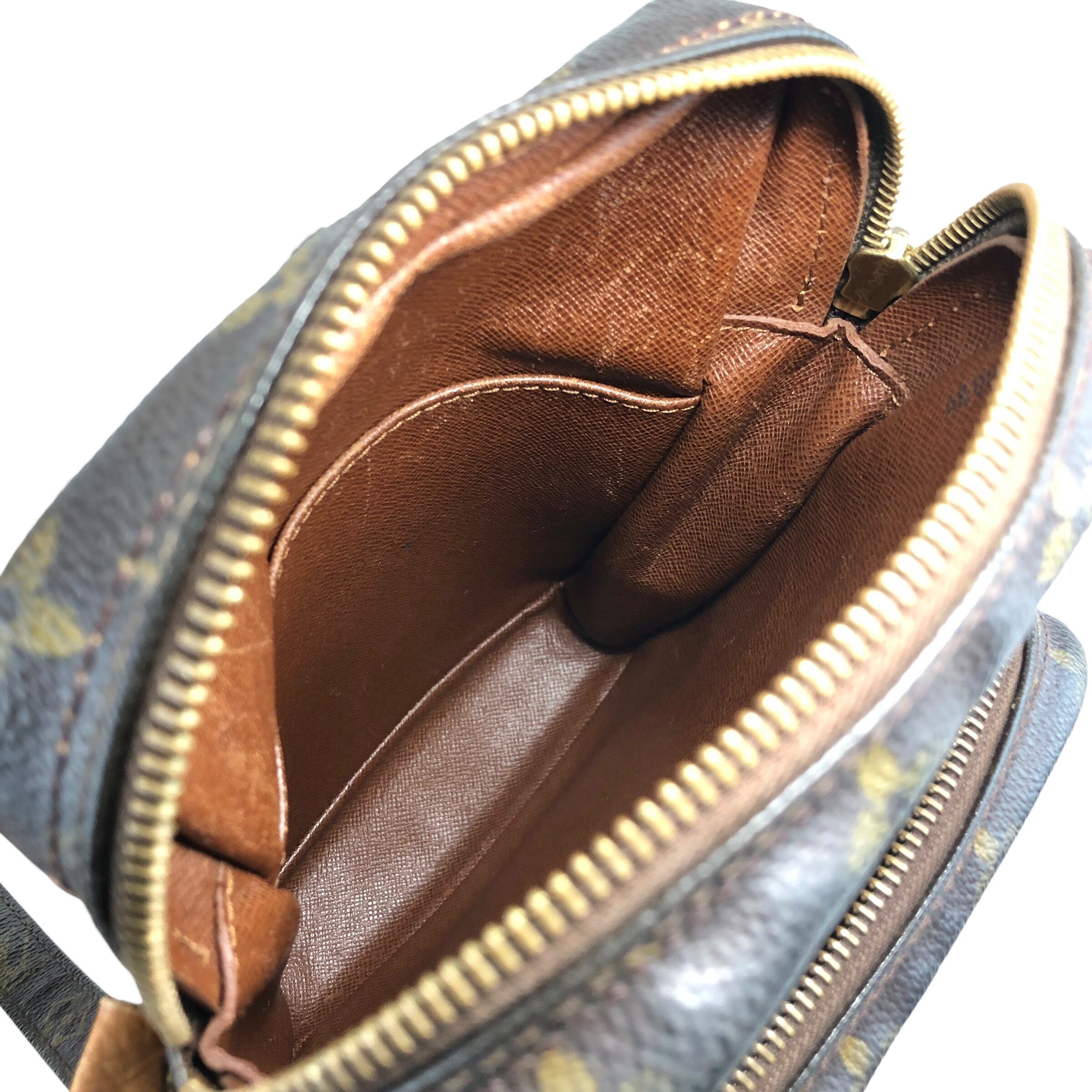 LOUIS VUITTON ルイヴィトン モノグラム  ショルダーバッグ ブラウン  PVC レザー アマゾン ps7m36 LOUIS VUITTON ルイヴィトン モノグラム ショルダーバッグ ブラウン
