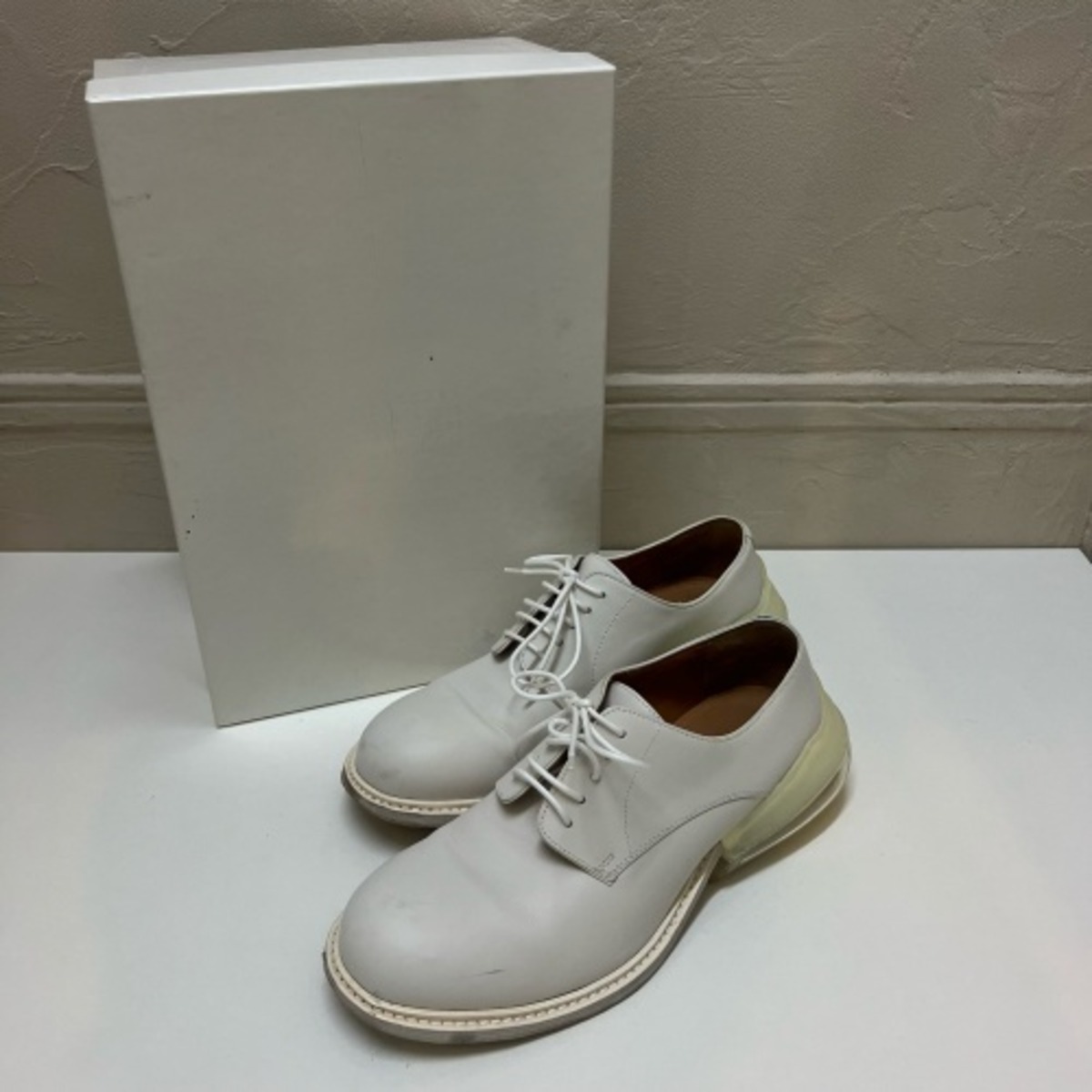 maison margiela ダービーシューズ うるわし エアソール