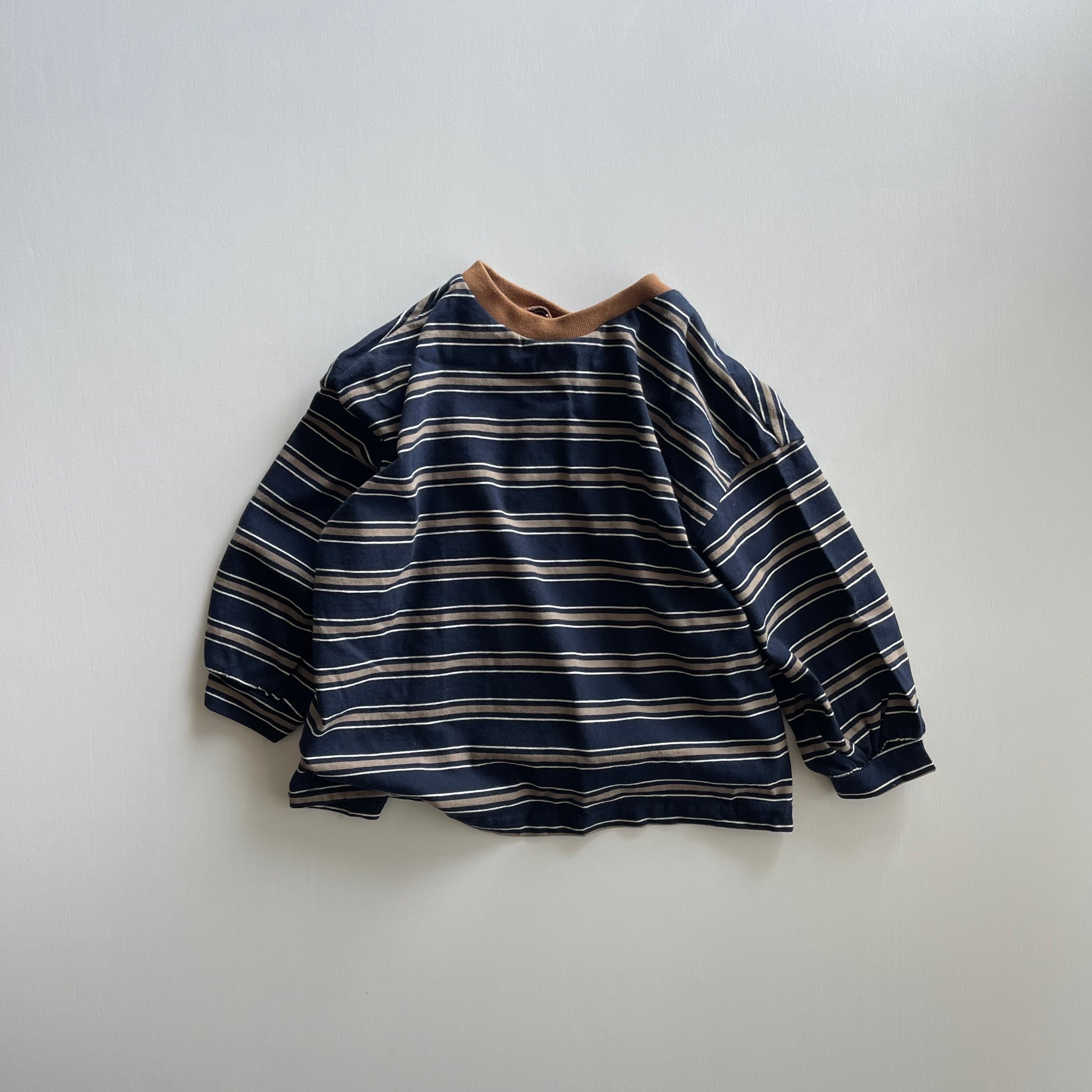 80-120 / multi stripe T〔マルチストライプT〕