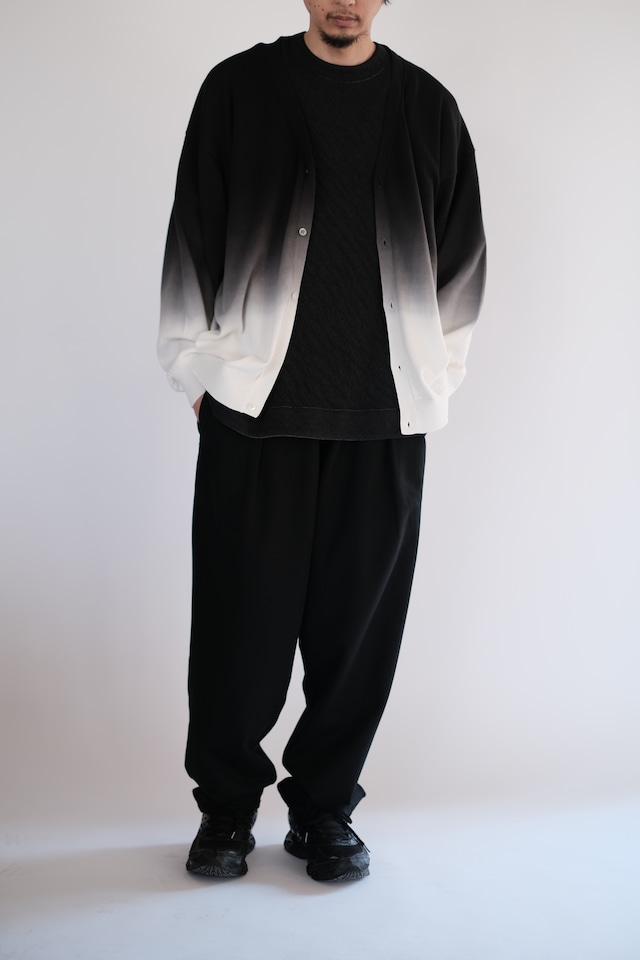 Graphpaper /  Dyed High Gauge Knit Oversized Cardigan