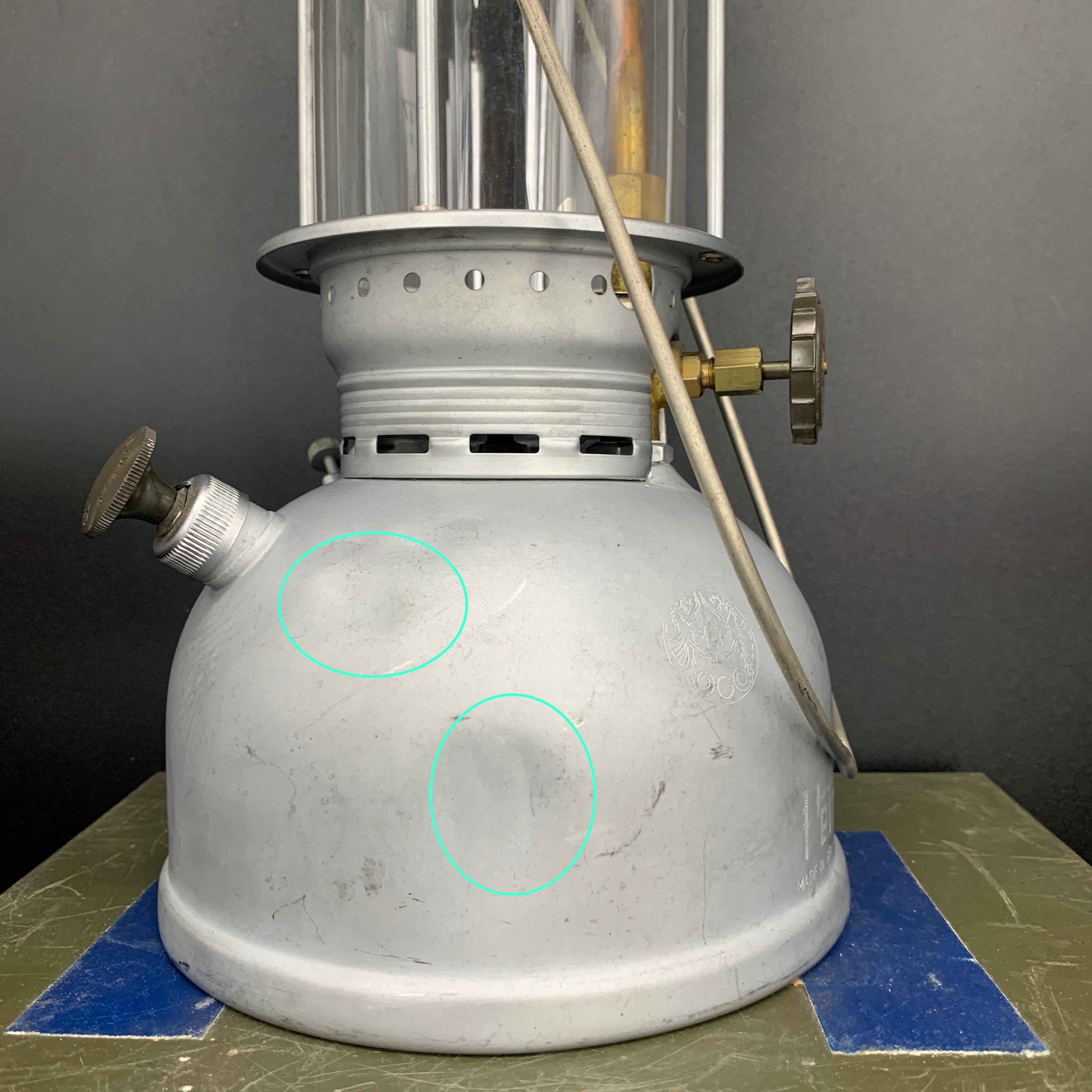 未使用品 PETROMAX 523/821/HK250 スイス軍納入HK500 | Oldman's lantern