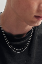 【Wire Skin Necklace】 / SILVER