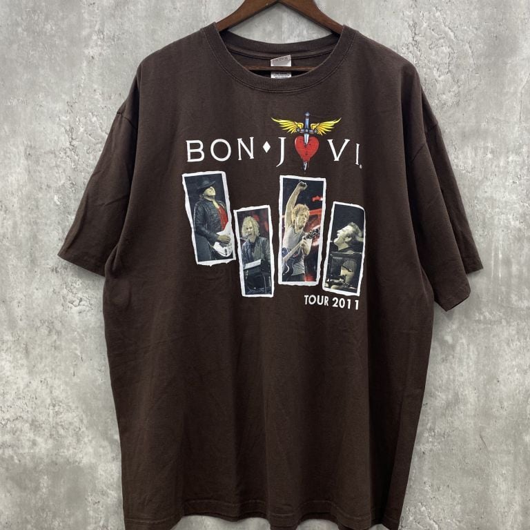 2011年 BON JOVI ツアーTシャツ /1441 | 古着 vintage shop NCD 2011年 BON JOVI ツアーTシャツ /1441 | 古着 vintage shop NCD