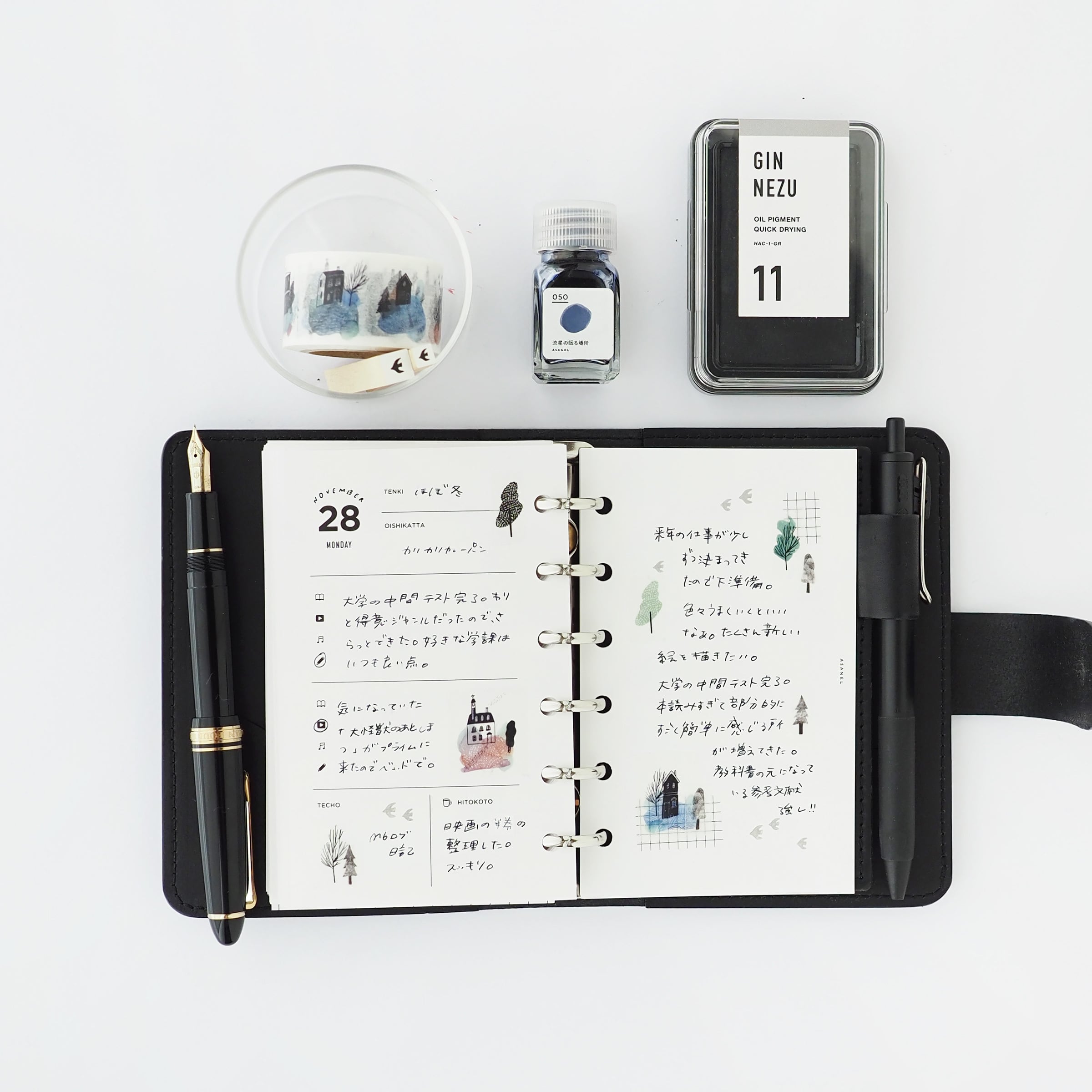 M6 ] ログ日記｜両面｜カケラリフィル | ASANEL