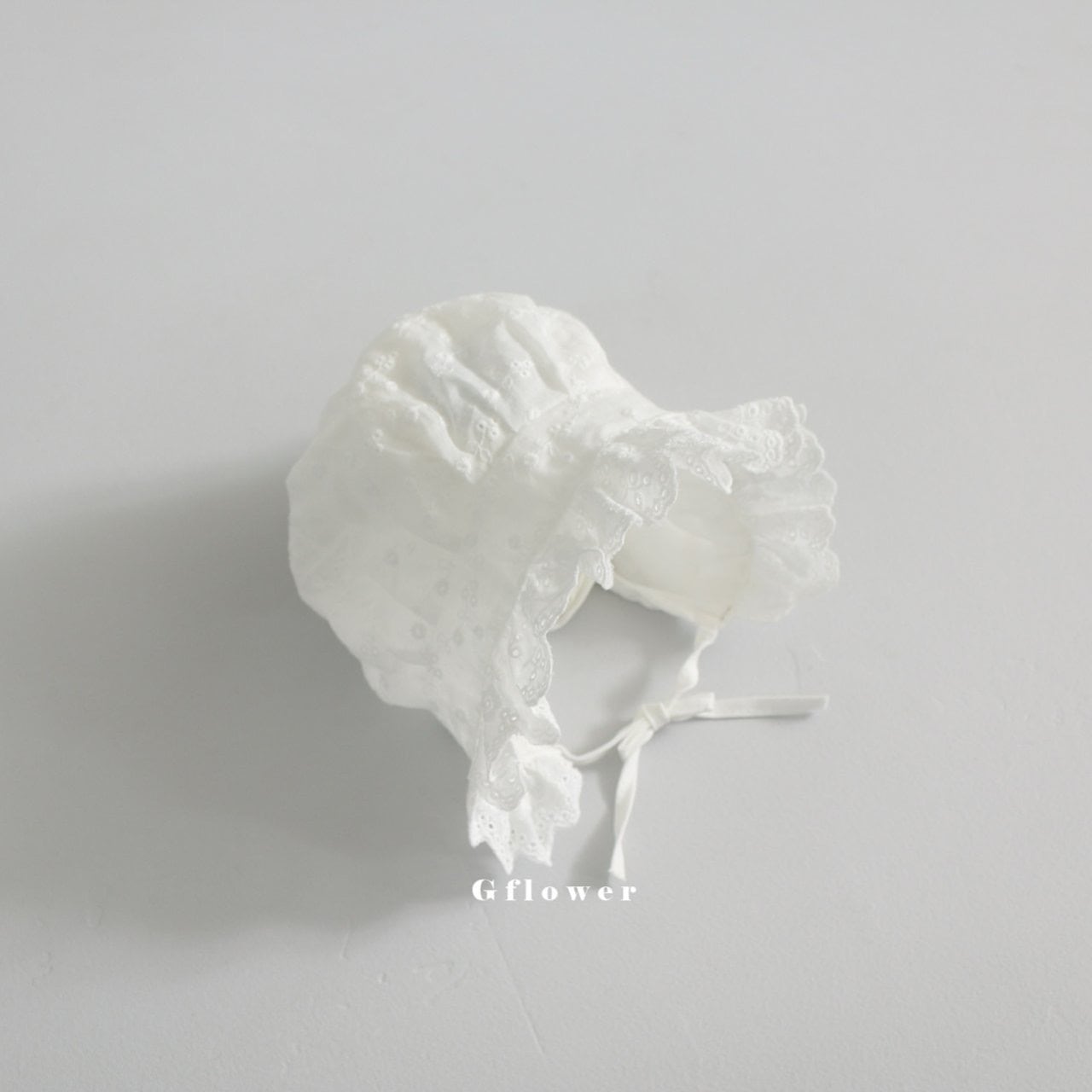 【即納】Gコットンレースボンネット