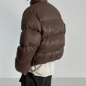 レトロスタンドカラーコットンブルゾン　1011