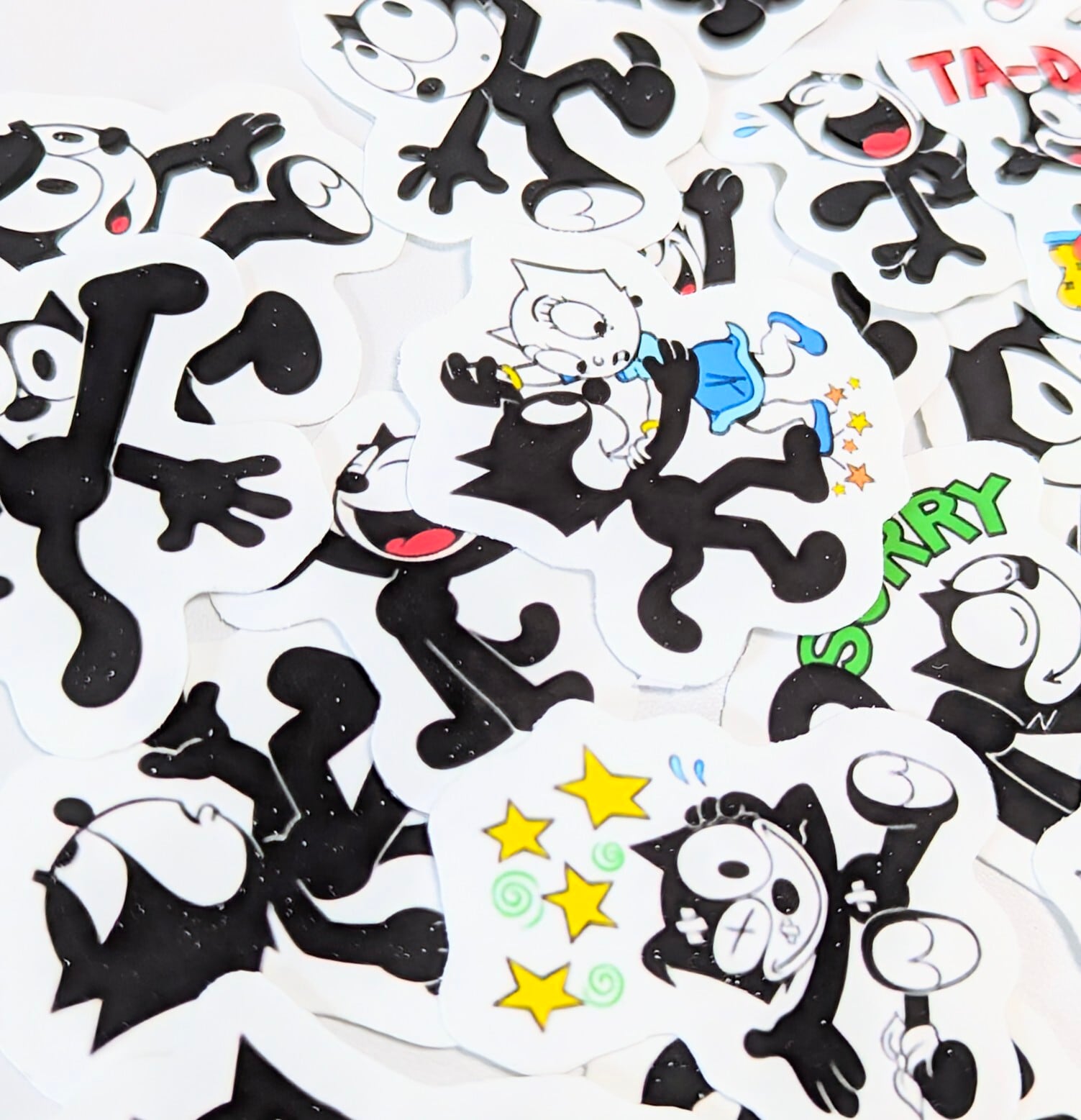 送料無料！【 Felix the Cat / フェリックス ザ キャット/ フィリックス 】STICKER（ステッカー）40枚SET　〚アメリカン雑貨 アメトイ〛