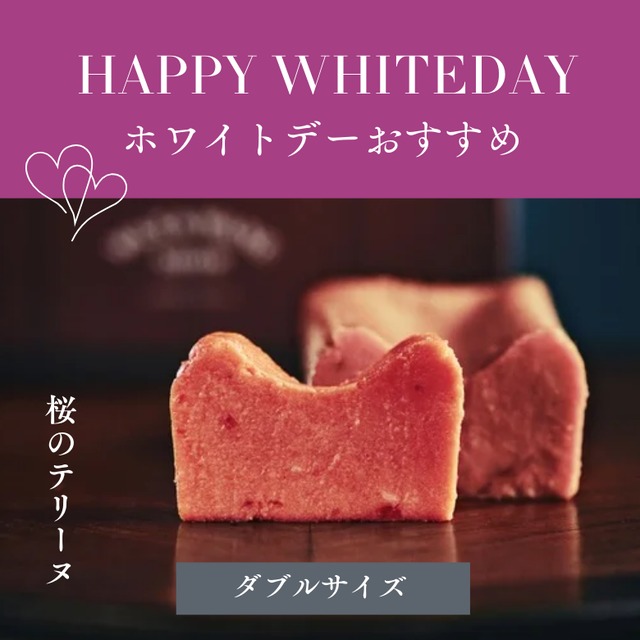 【Regular Size】 [GLUTEN FREE] テリーヌチーズケーキ 「少しの沈黙」 SAKURA