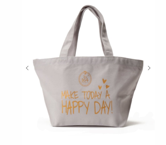 by164PARISランチバッグ<MAKE TODAY A HAPPY DAY!>