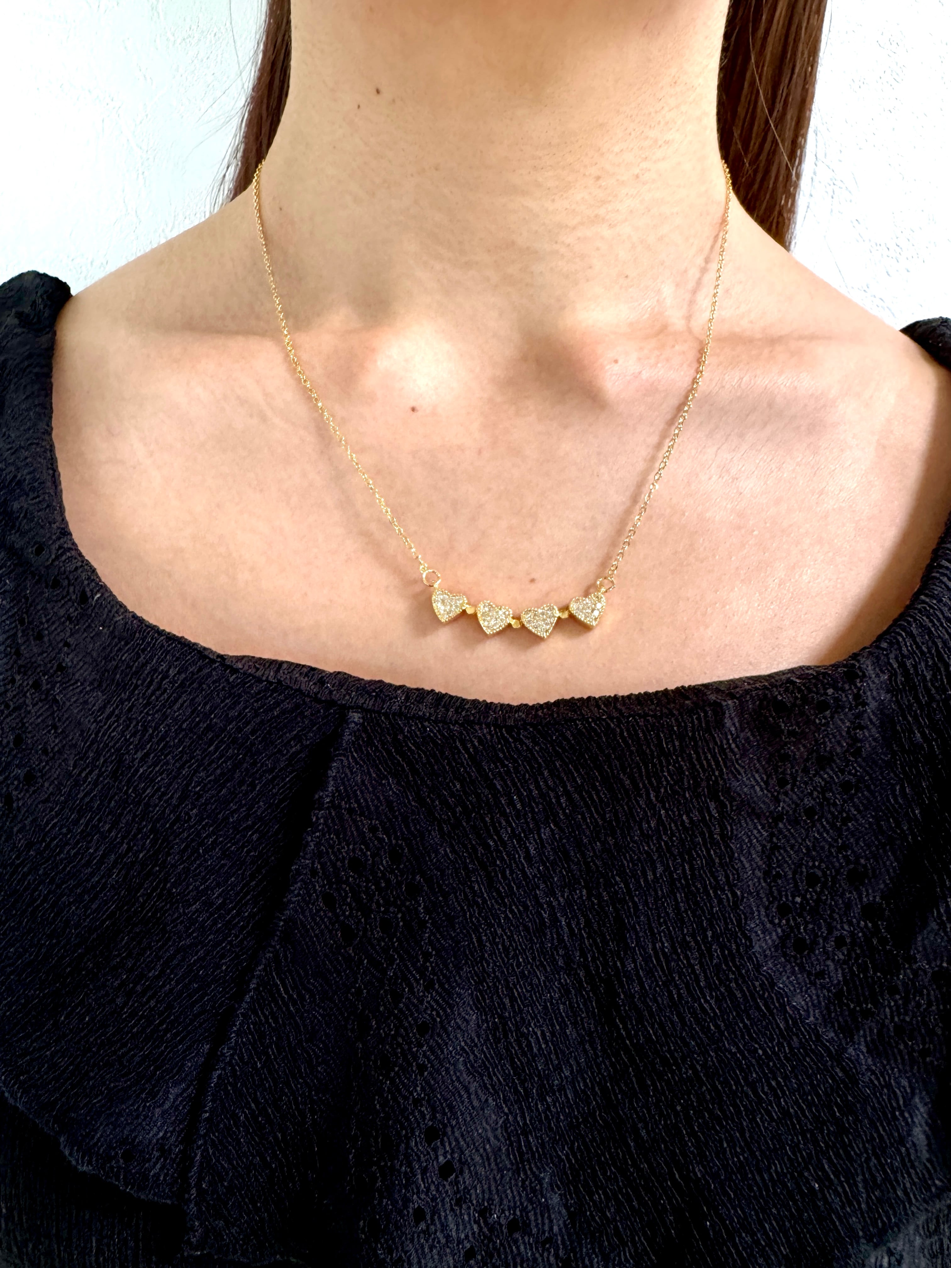 Fortuna Clover Necklace｜幸運を呼び込む四葉のクローバーネックレス