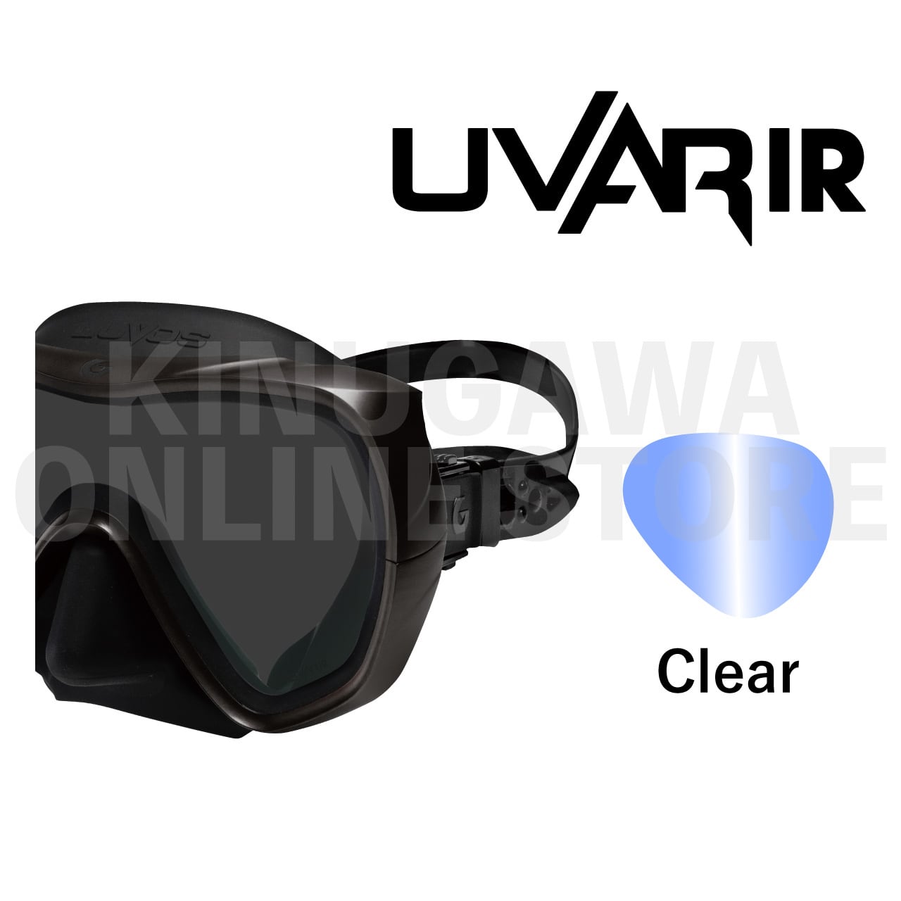 【新製品!】LUVOS G-metal ルヴォス アルミフレーム特別仕様 専用ケース付き  GULL ダイビングマスク