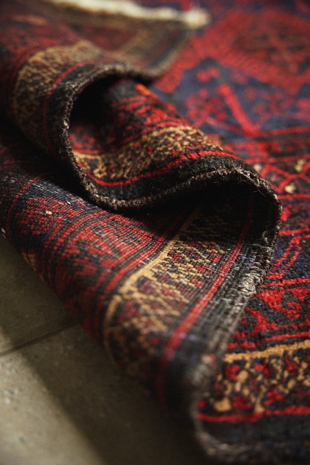 400-Vintage Baluch rug | 手織りのヴィンテージラグ専門店 | Bahr
