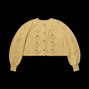Camellia popcorn knit