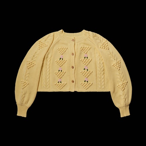 Camellia popcorn knit