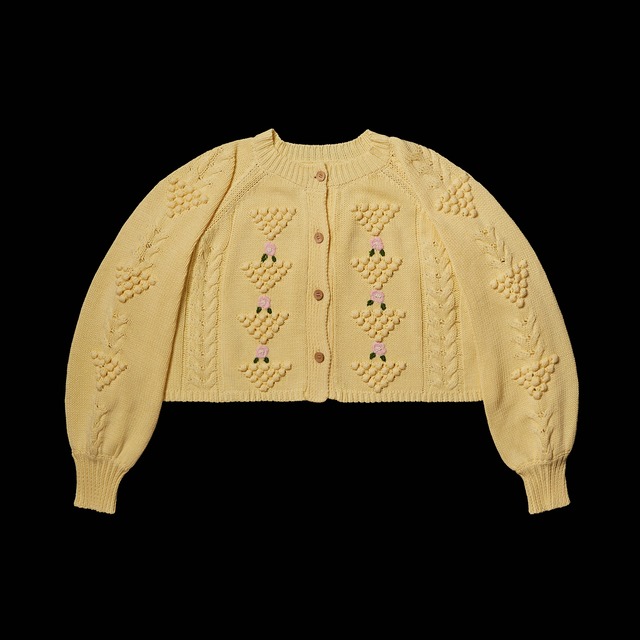 Camellia popcorn knit