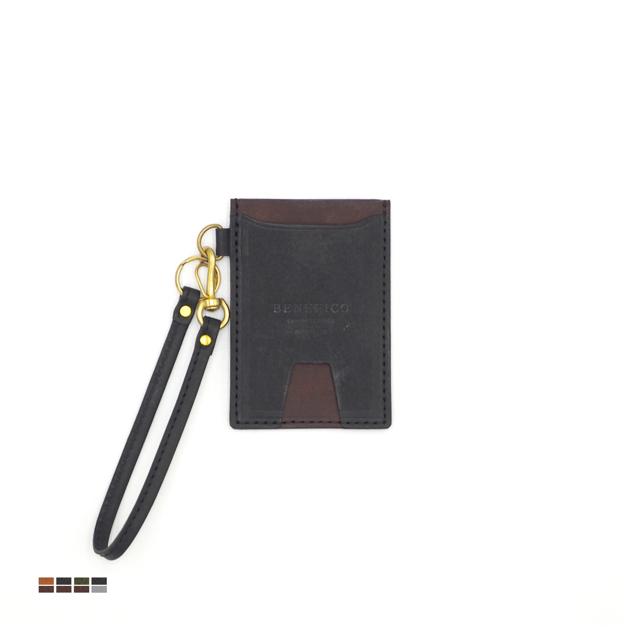 CORD PASS CASE (BI-COLOR)