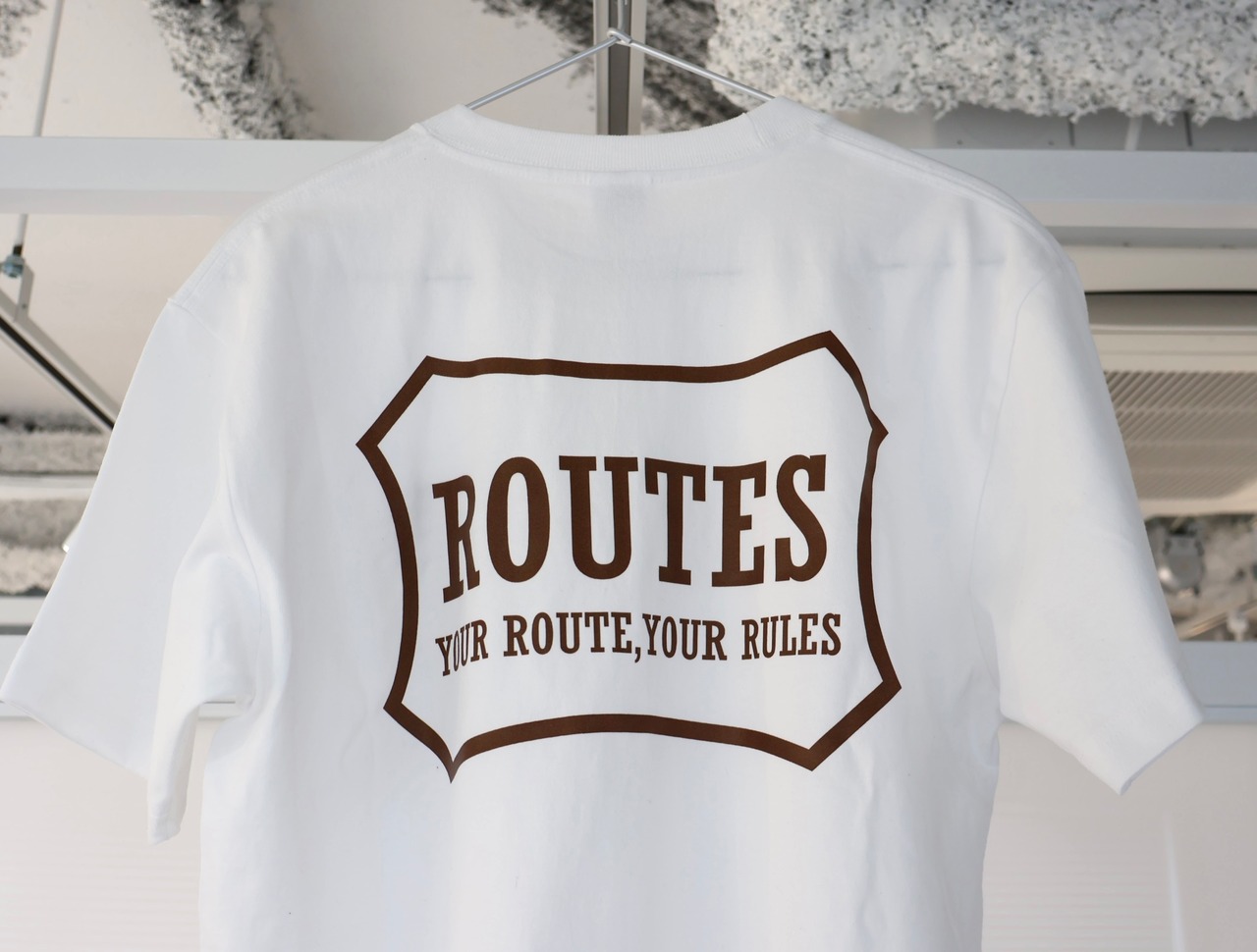 ROUTES LOGO TEE /ホワイト