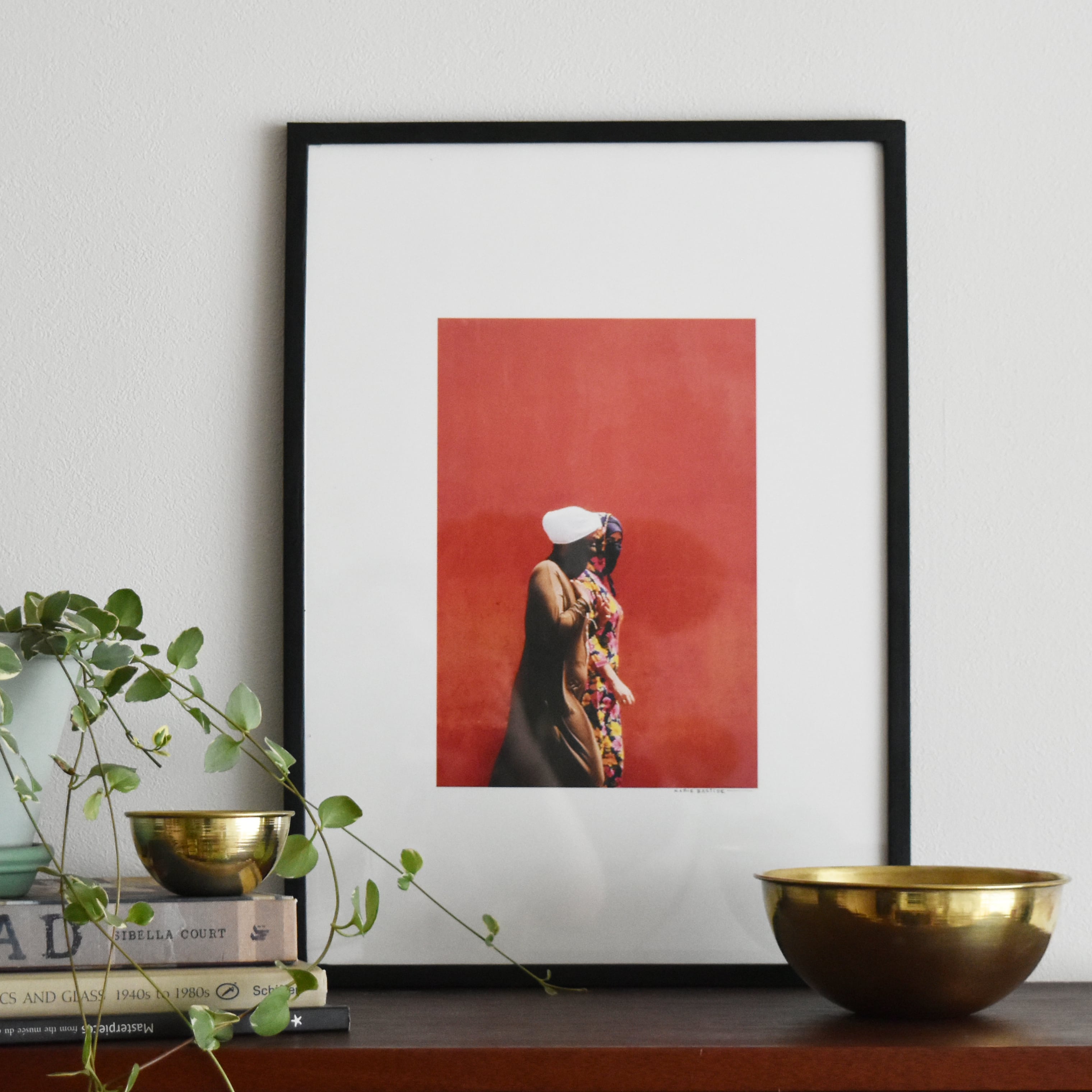 MARIE BASTIDE / フォト＋フレーム32cm×45 cm ”Femme rouge” | SOMME