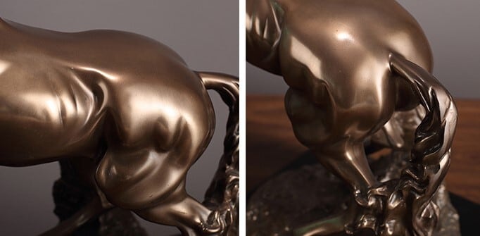 ブロンズ風 馬の彫刻オブジェ | Russel 海外インテリアセレクトショップ