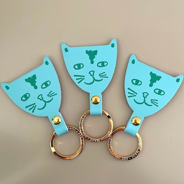 Ark Colour Design "Cat Head Key Fob" キーホルダー 猫 ねこ ネコ