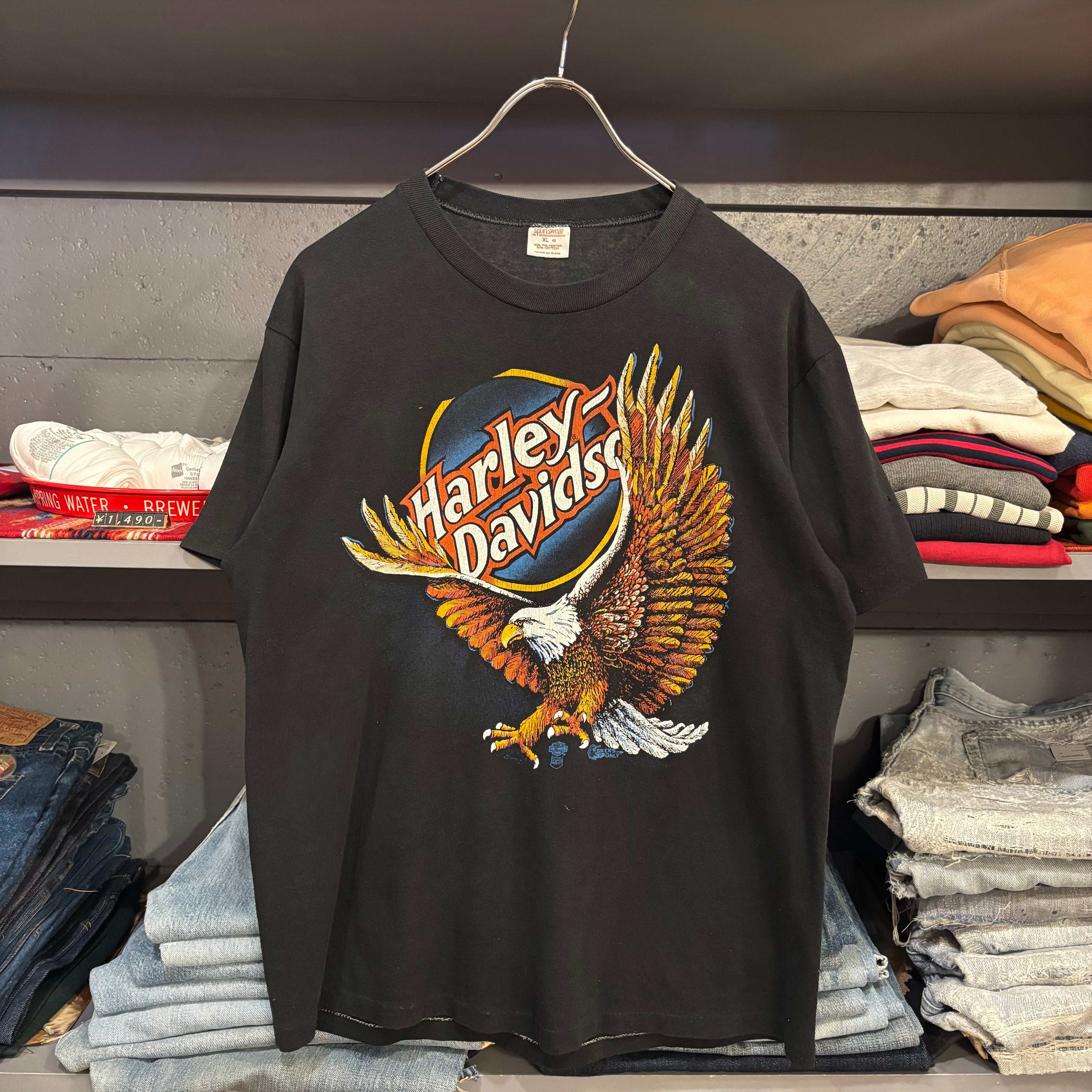 80s ハーレー vintage tシャツ usa製 80s Harley-Davidson T-Shirt USA製 | VOSTOK