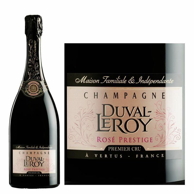 Duval Leroy  Rose Brut Prestige Premier Cru　デュヴァル・ルロワ　ロゼ・ブリュット　プレステージ　プルミエクリュ NV(750ml)