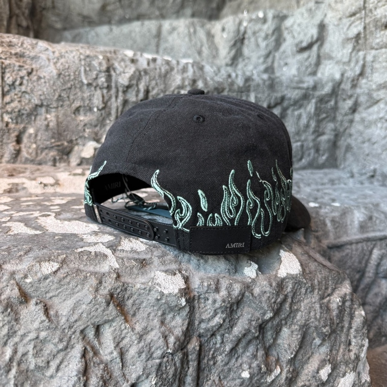 【AMIRI】AMIRI FLAMES BASEBALL CAP - 7