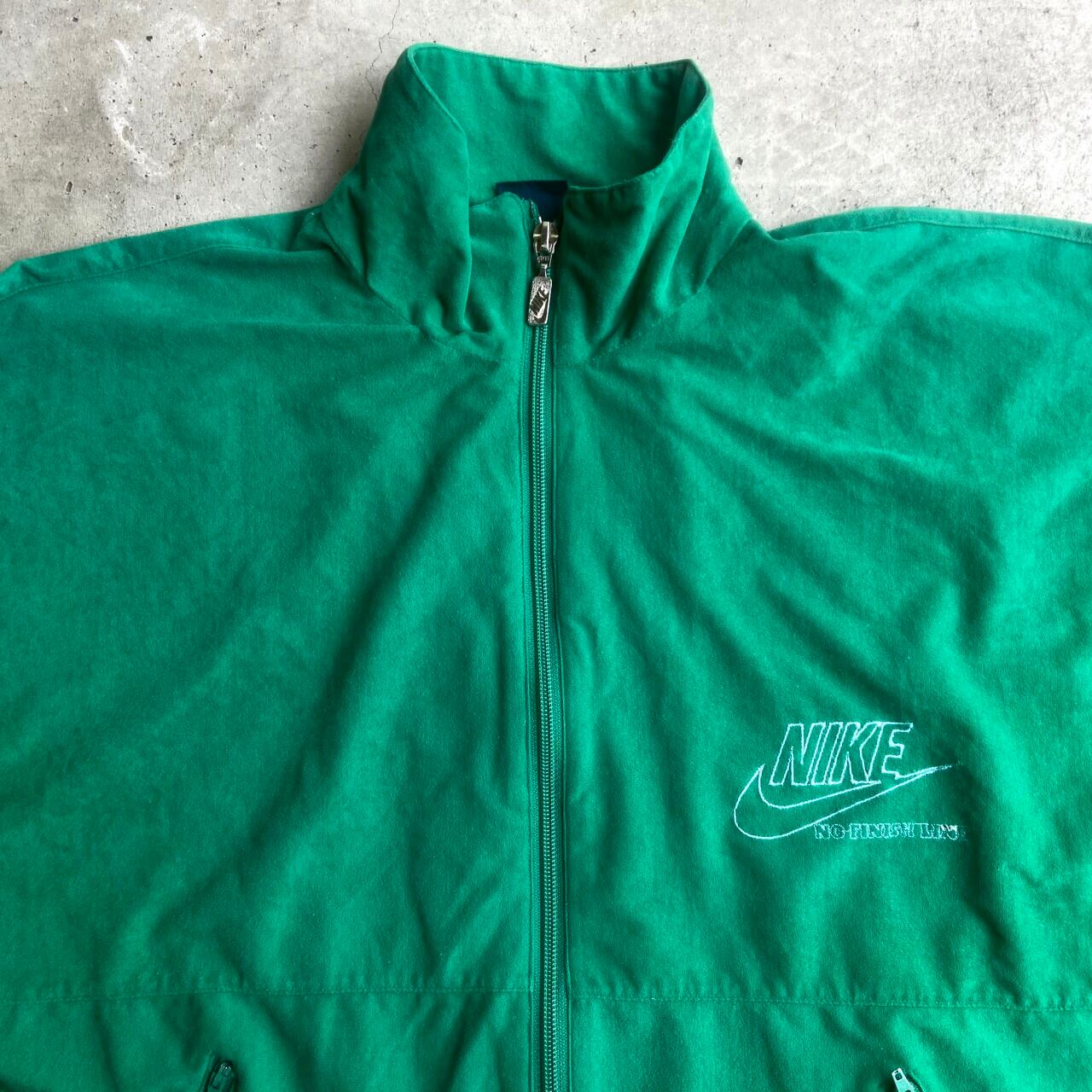 激レア 80s90sUSA製 ナイキ トラックジャケット XL 総柄 NIKE