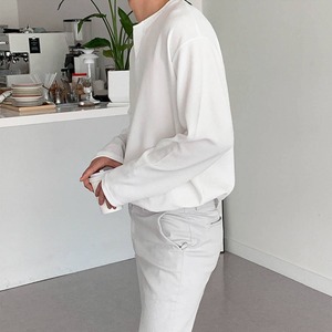 ヘンリーネックロングTシャツ　MT0080060