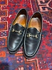 .GUCCI LEATHER HORSE BIT LOAFER MADE IN ITALY/グッチレザーホースビットローファー 2000000048949