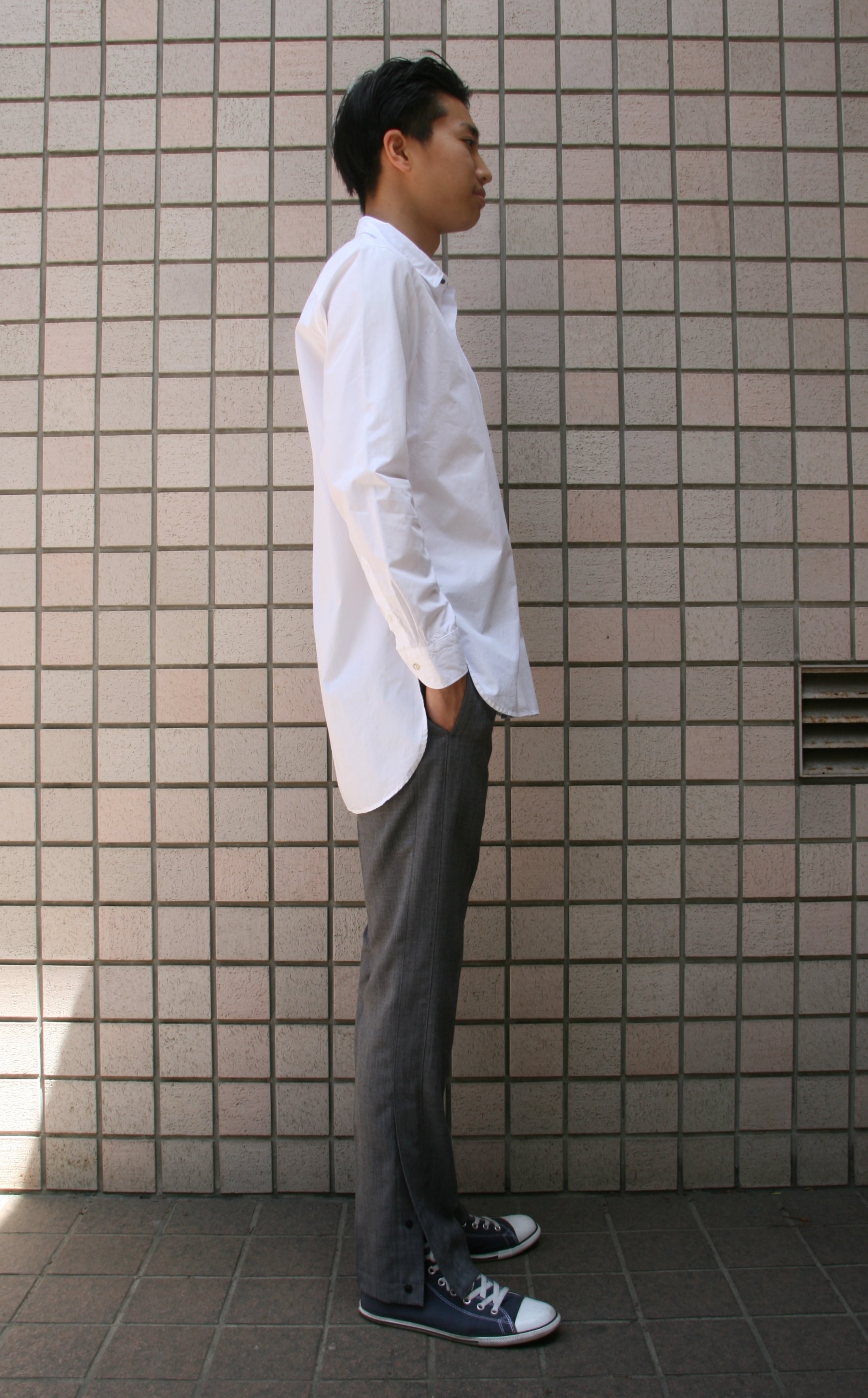 KHONOROGICA PREMIUM COTTON LONG TAIL SHIRT / コノロジカ KHONOROGICA PREMIUM COTTON LONG TAIL SHIRT / コノロジカ