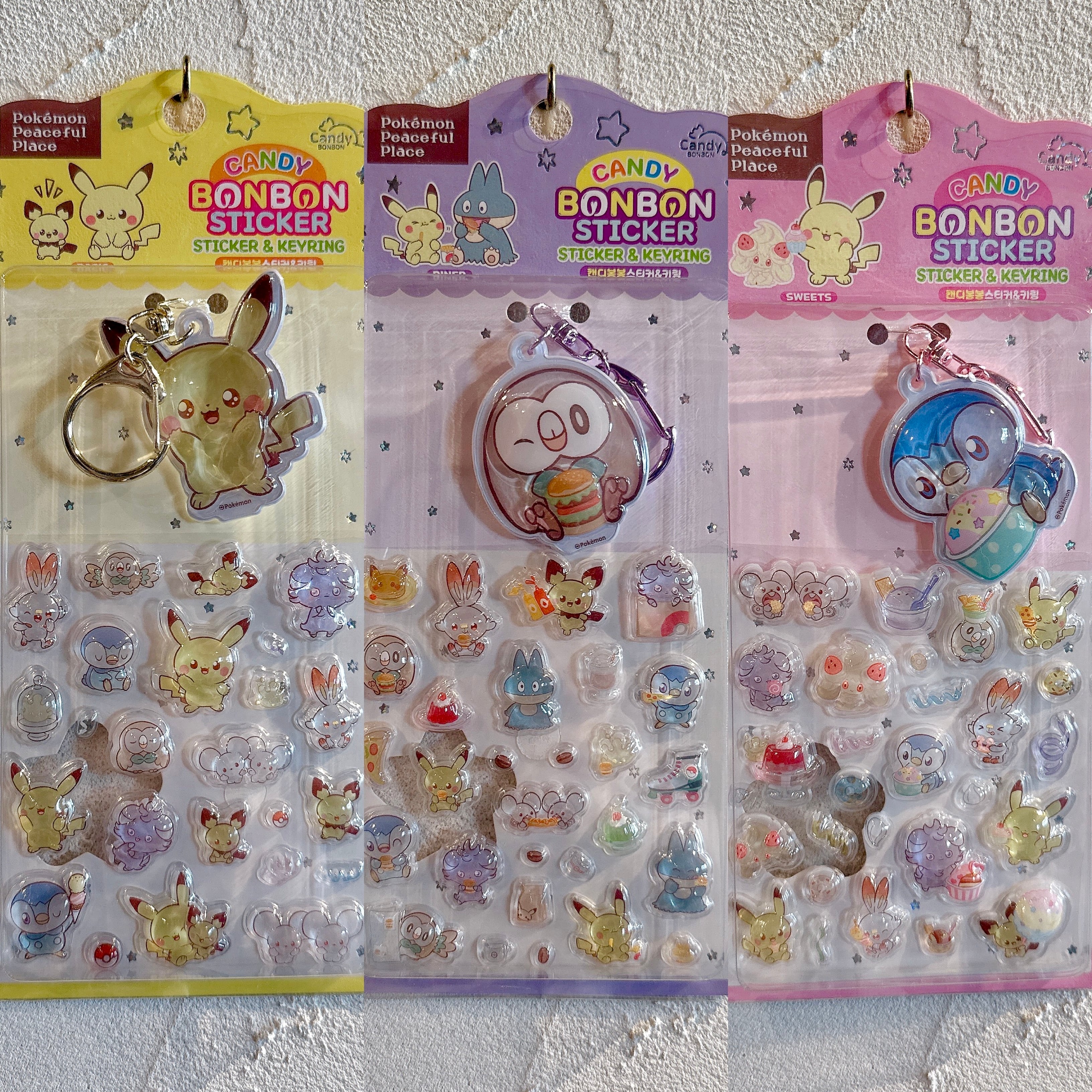 CANDY BONBON STICKER ポケピース チャーム付き