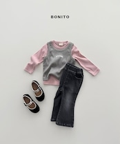 【取寄/韓国直送】BONITO 26/AT リブレイヤードタンクトップ|夏服|韓国子供服