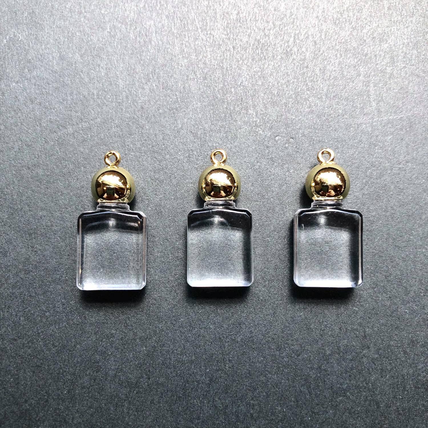 香水瓶モチーフのアクリル製チャーム（スクエア） | Dua-アクセサリー